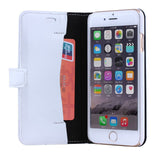 Glossy Genuine Leather iPhone Wallet Case