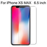 10Pcs Tempered Glass For iPhone X XS MAX XR 4 4s 5 5s